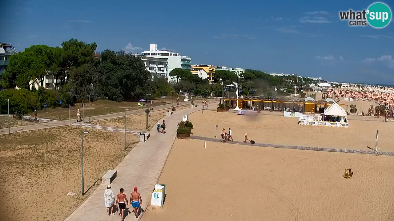 Webcam Bibione Lido del Sole | Bibione strand | Italien