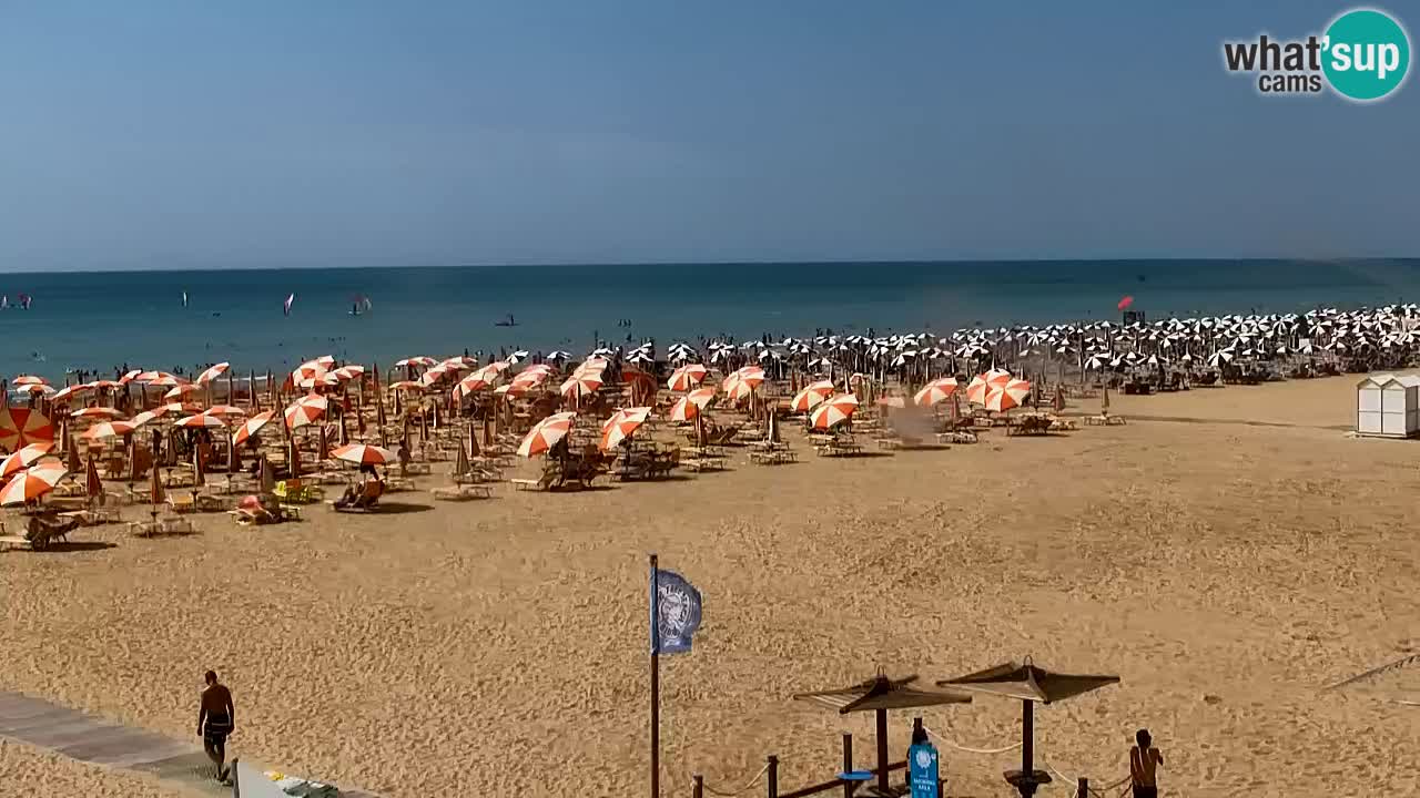 Webcam Bibione Lido del Sole | Bibione strand | Italien