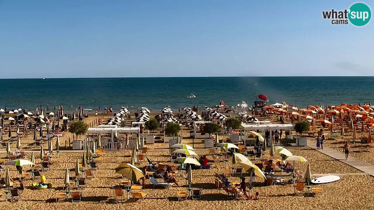 Webcam Bibione Lido del Sole | Bibione strand | Italien