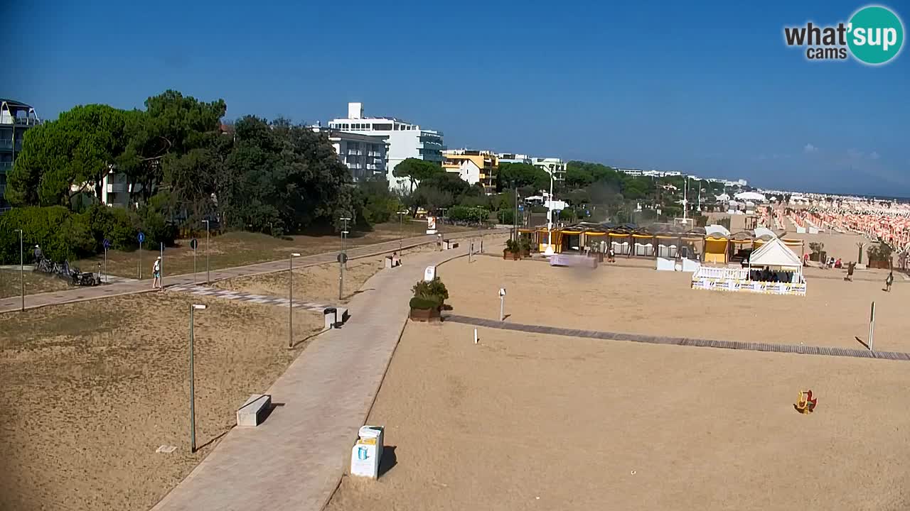 Webcam Bibione Lido del Sole | Bibione strand | Italien