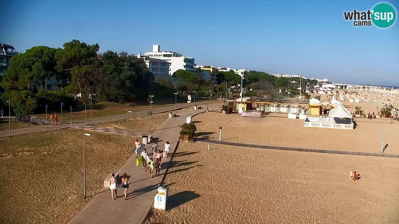 Webcam Lido del Sole | Bibione beach | Italy