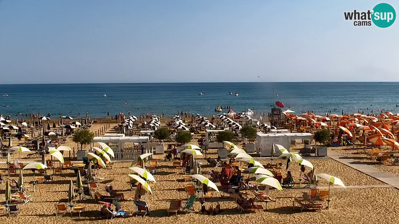 Bibione Webcam Lido del Sole | Bibione spiaggia