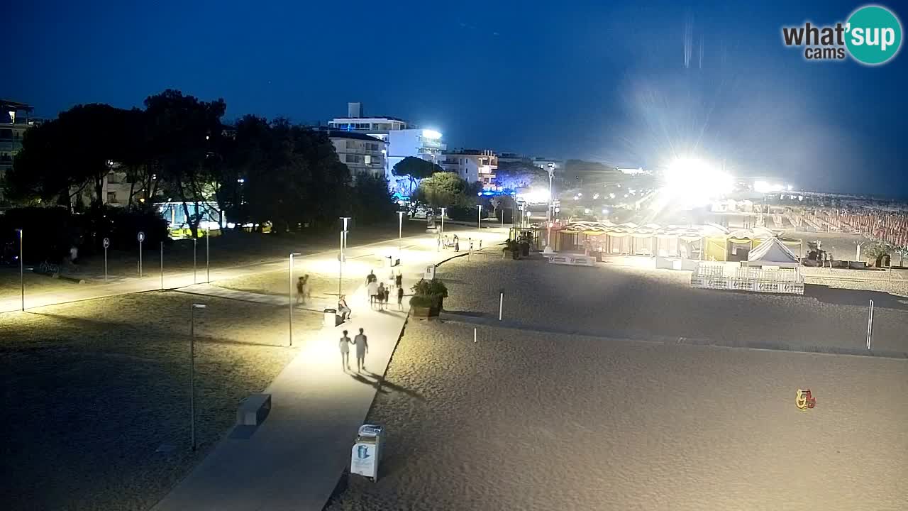 Kamera Bibione plaža Lido del Sole | Italija