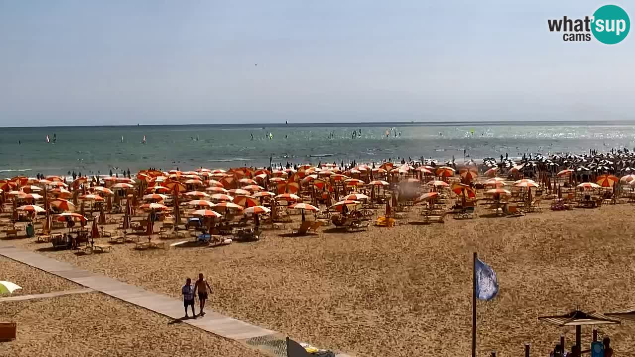 Webcam Bibione Lido del Sole | Bibione strand | Italien