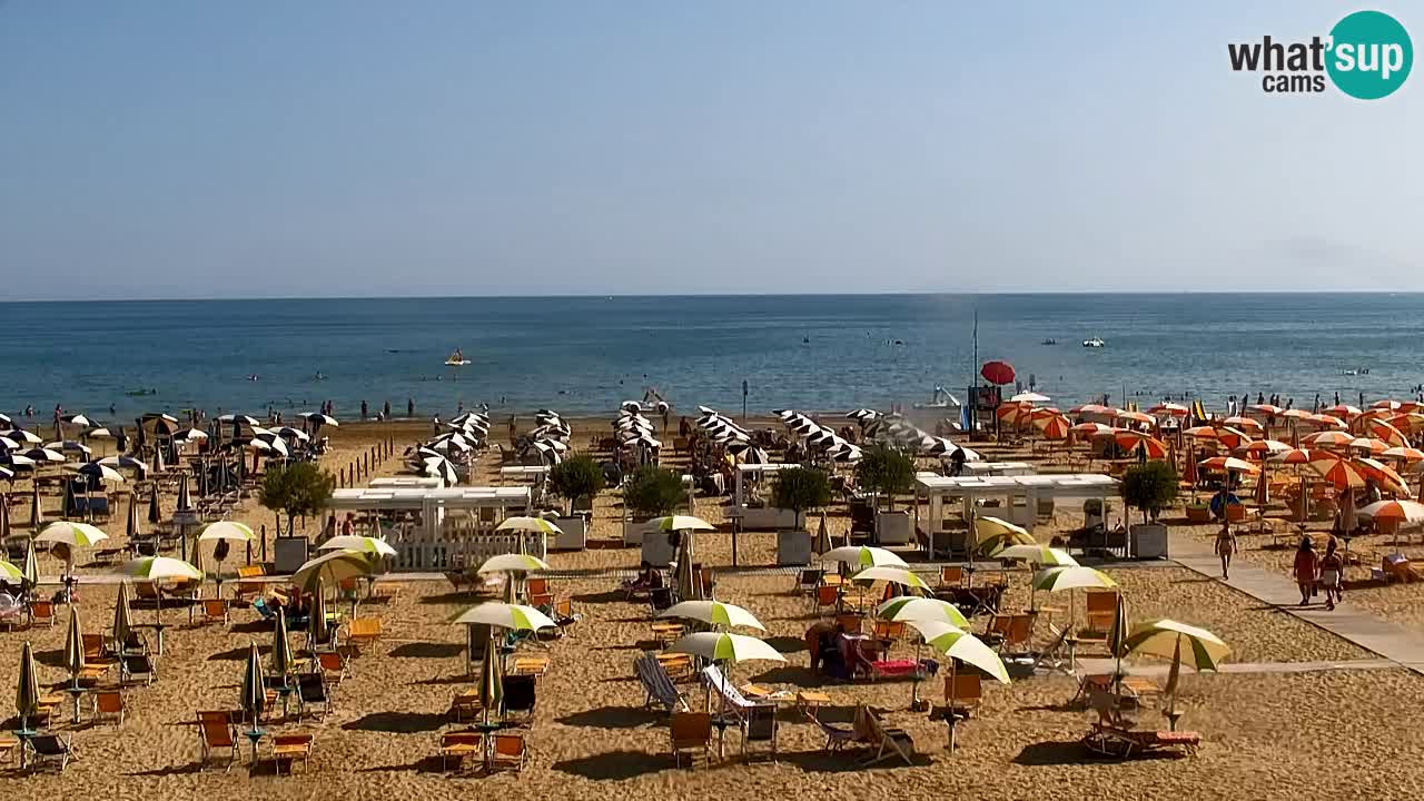 Webcam Bibione Lido del Sole | Bibione strand | Italien