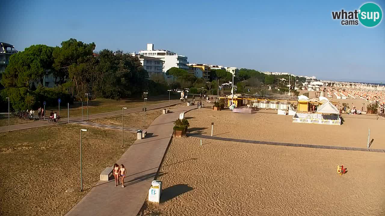 Bibione Webcam Lido del Sole | Bibione spiaggia