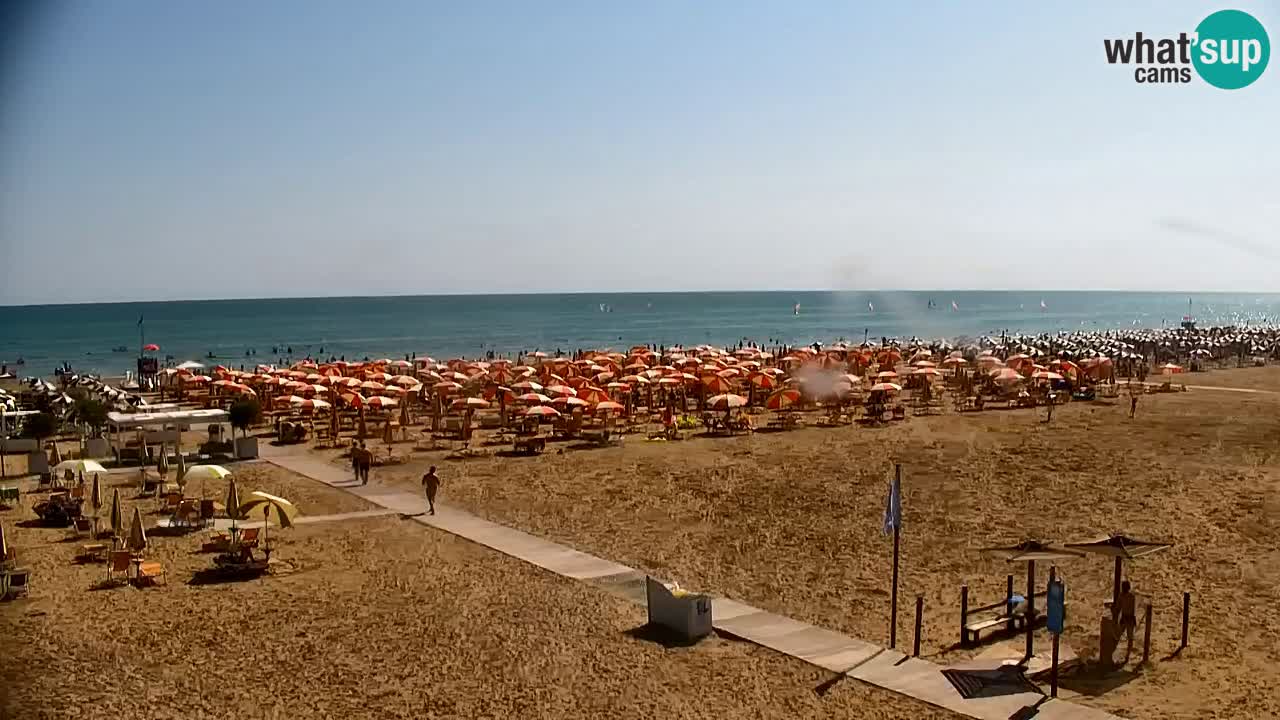 Webcam Lido del Sole | Bibione beach | Italy