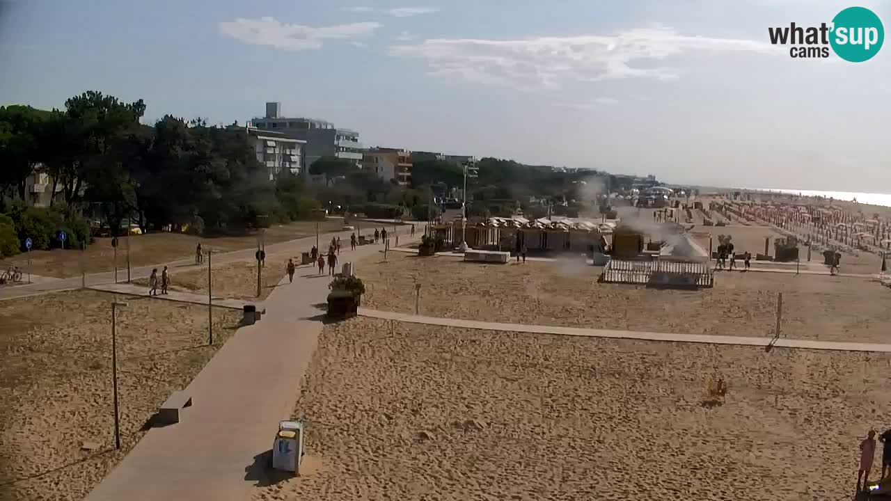 Bibione Webcam Lido del Sole | Bibione spiaggia