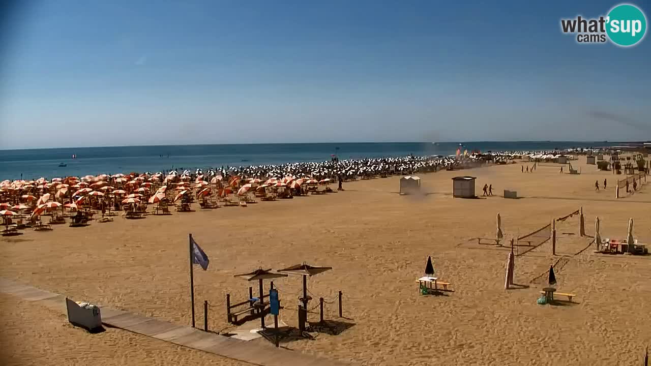 Bibione Webcam Lido del Sole | Bibione spiaggia