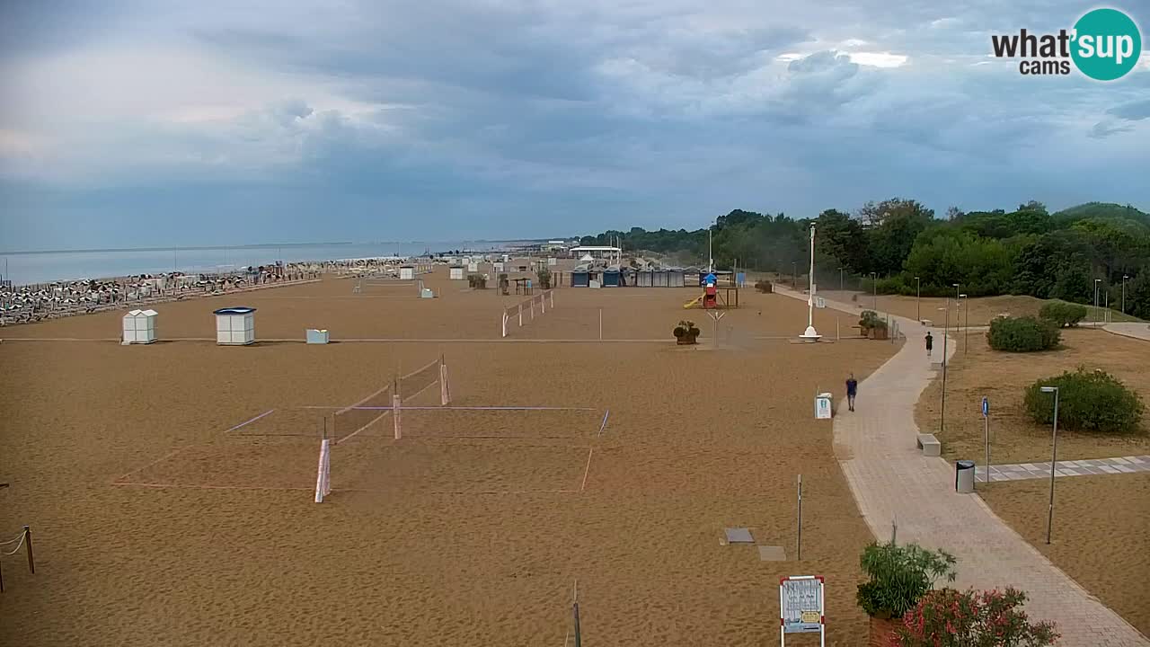 Kamera Bibione plaža Lido del Sole | Italija