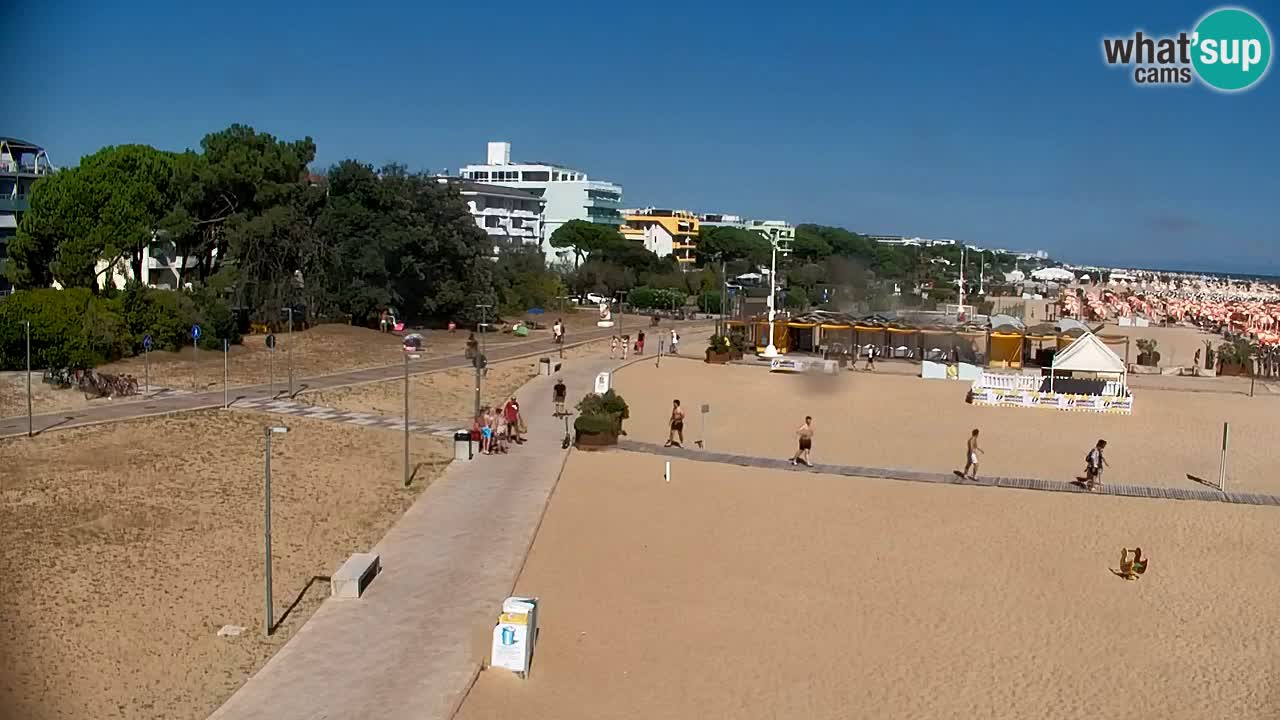 Webcam Bibione Lido del Sole | Bibione strand | Italien