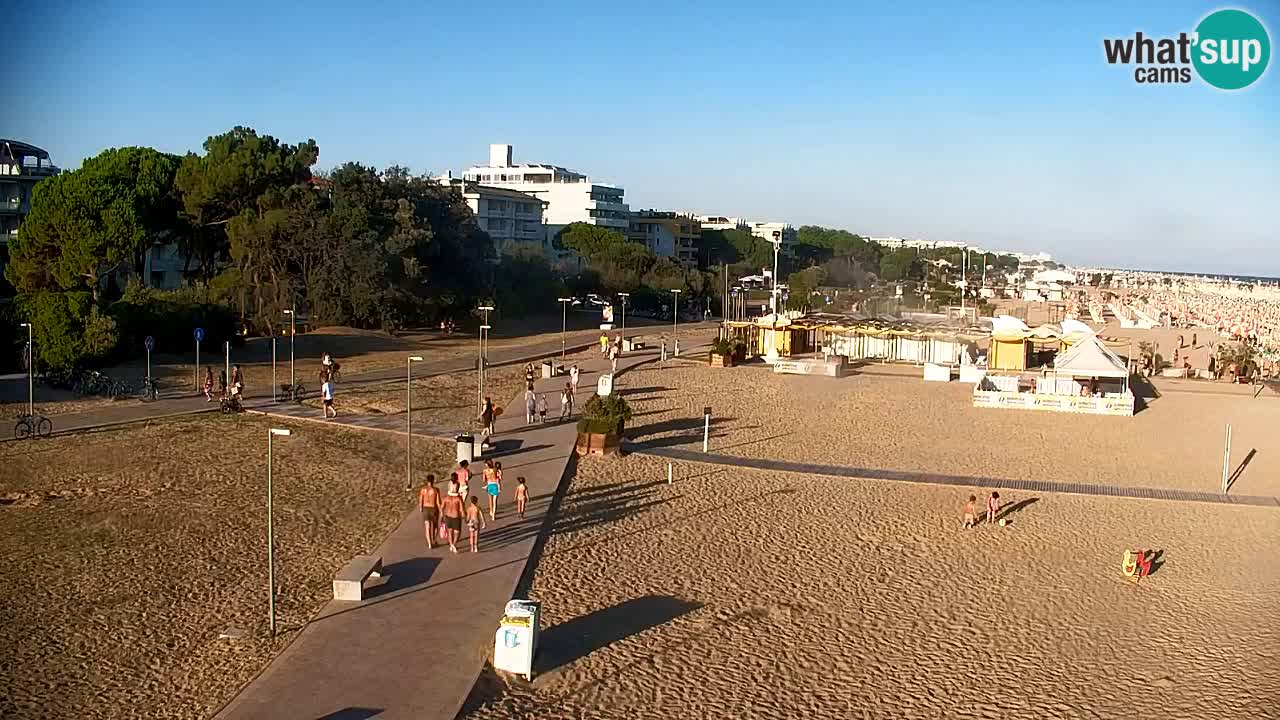 Webcam Bibione Lido del Sole | Bibione strand | Italien