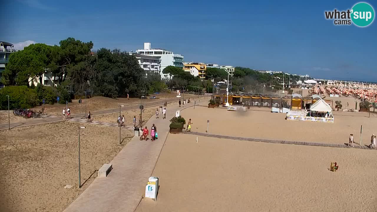 Kamera Bibione plaža Lido del Sole | Italija