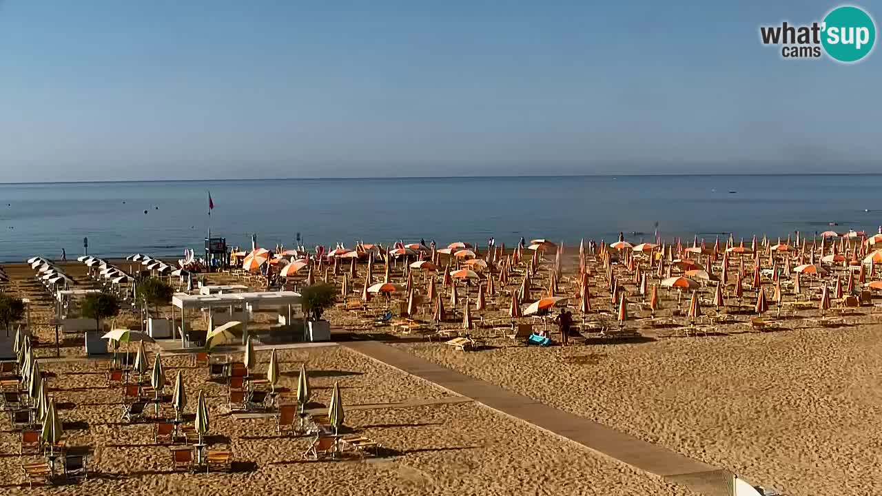 Webcam Bibione Lido del Sole | Bibione strand | Italien