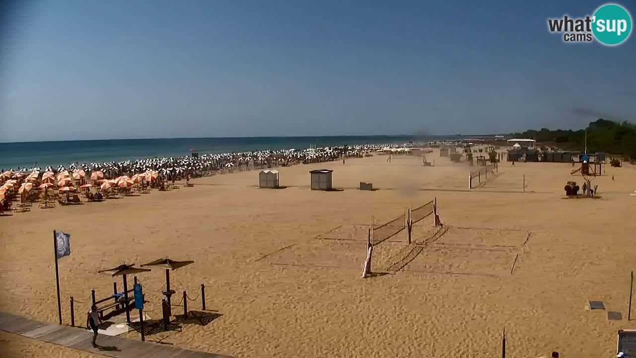 Webcam Bibione Lido del Sole | Bibione strand | Italien