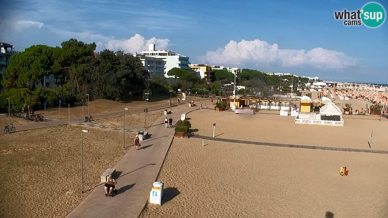 Webcam Bibione Lido del Sole | Bibione strand | Italien