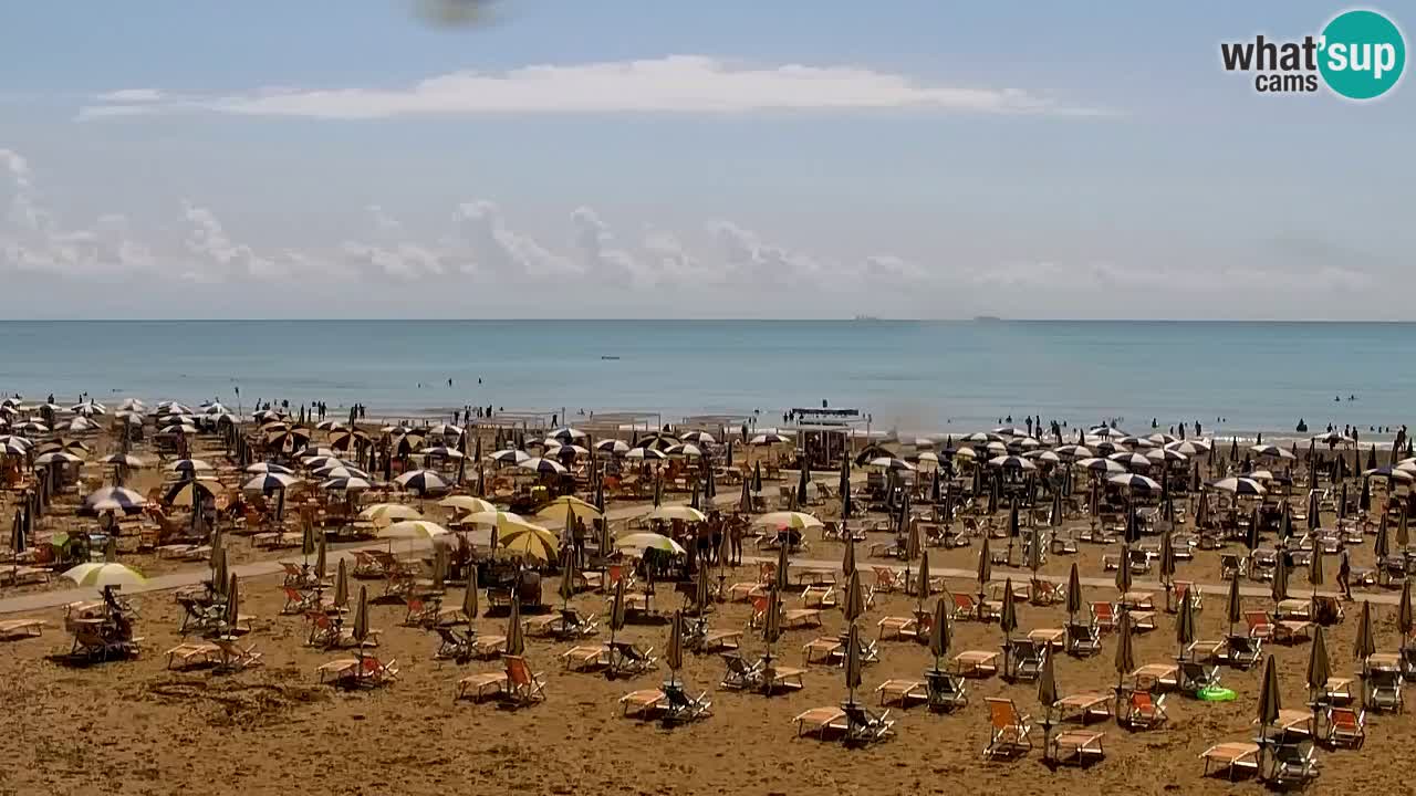 Kamera Bibione plaža Lido del Sole | Italija