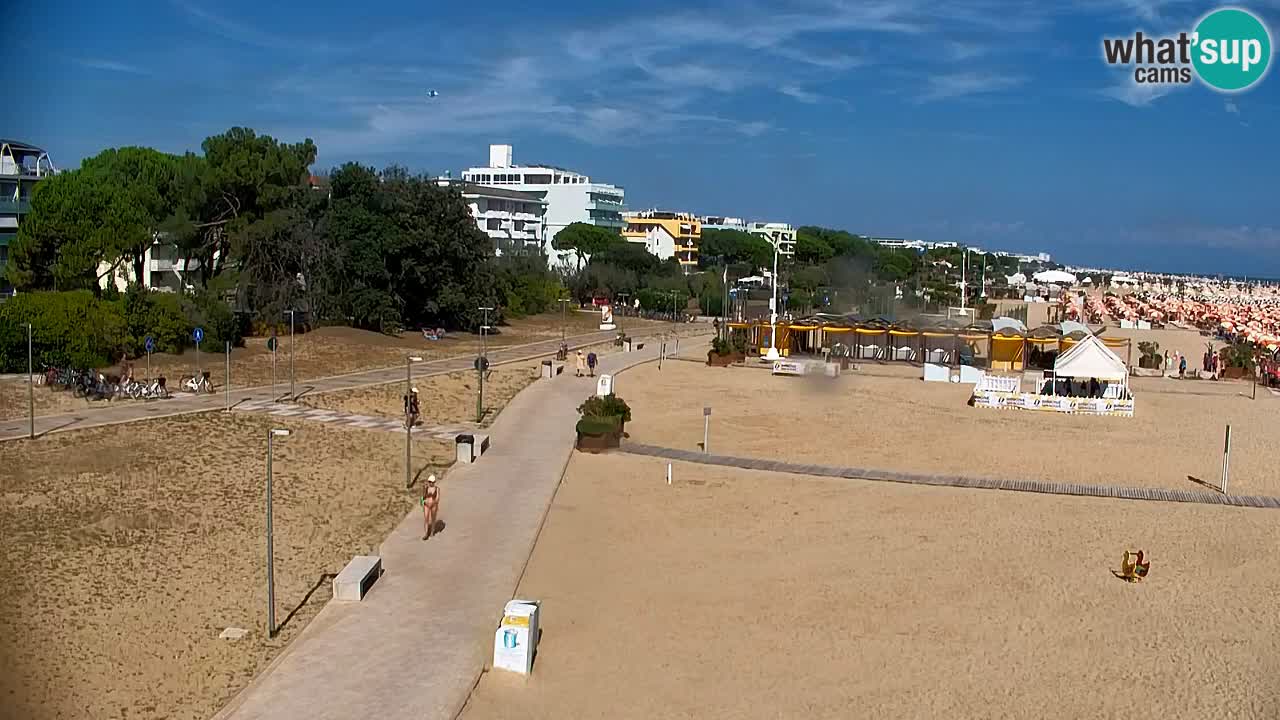 Webcam Bibione Lido del Sole | Bibione strand | Italien