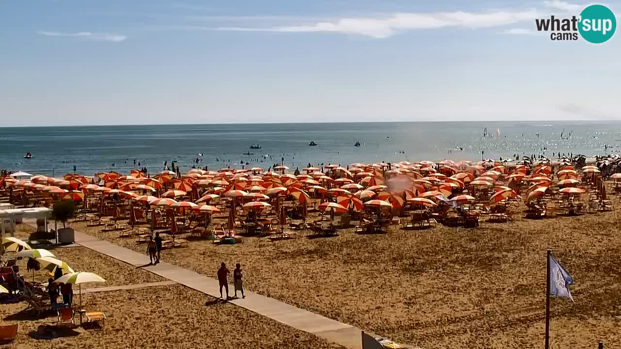 Webcam Bibione Lido del Sole | Bibione strand | Italien