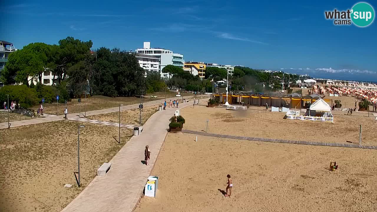 Kamera Bibione plaža Lido del Sole | Italija