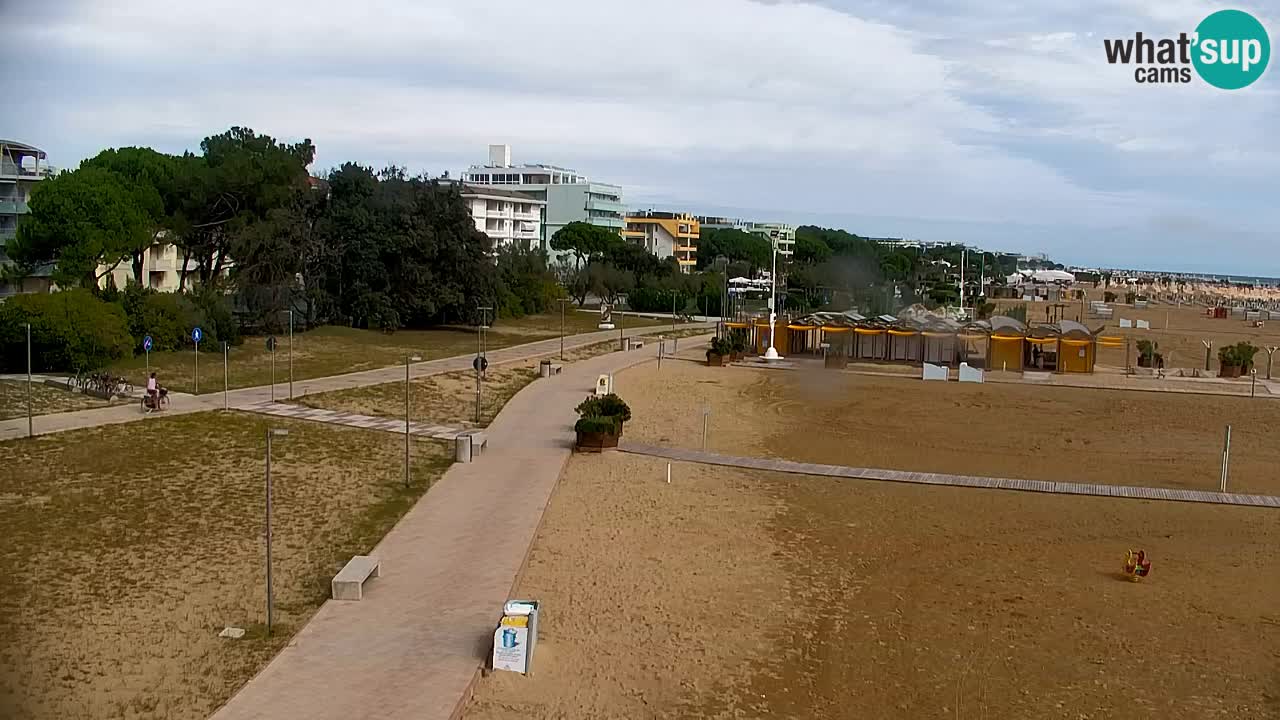 Webcam Bibione Lido del Sole | Bibione strand | Italien