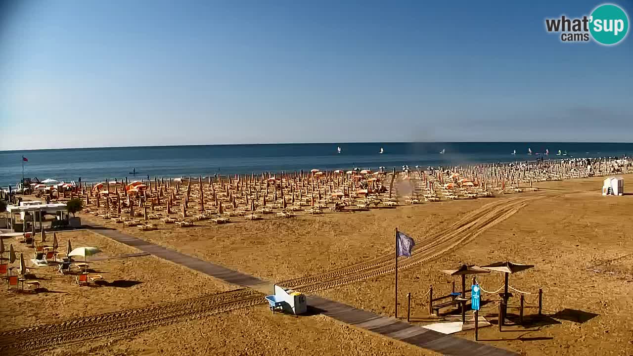 Webcam Bibione Lido del Sole | Bibione strand | Italien