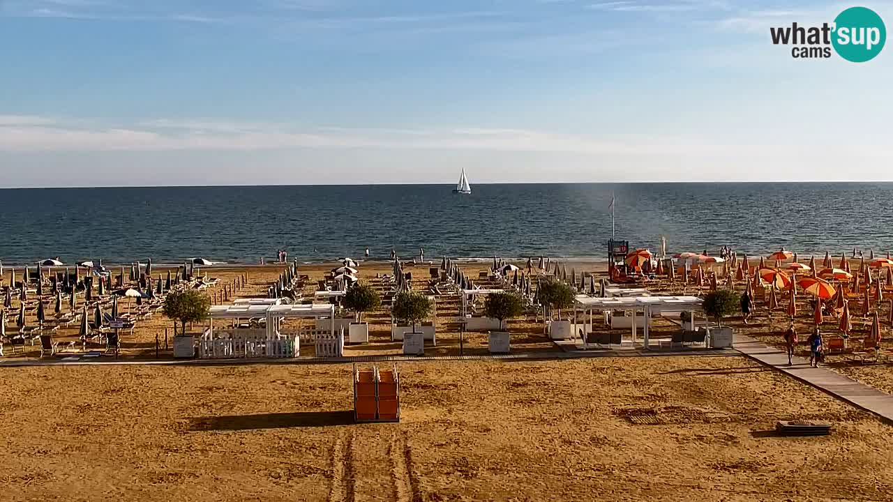 Webcam Bibione Lido del Sole | Bibione strand | Italien