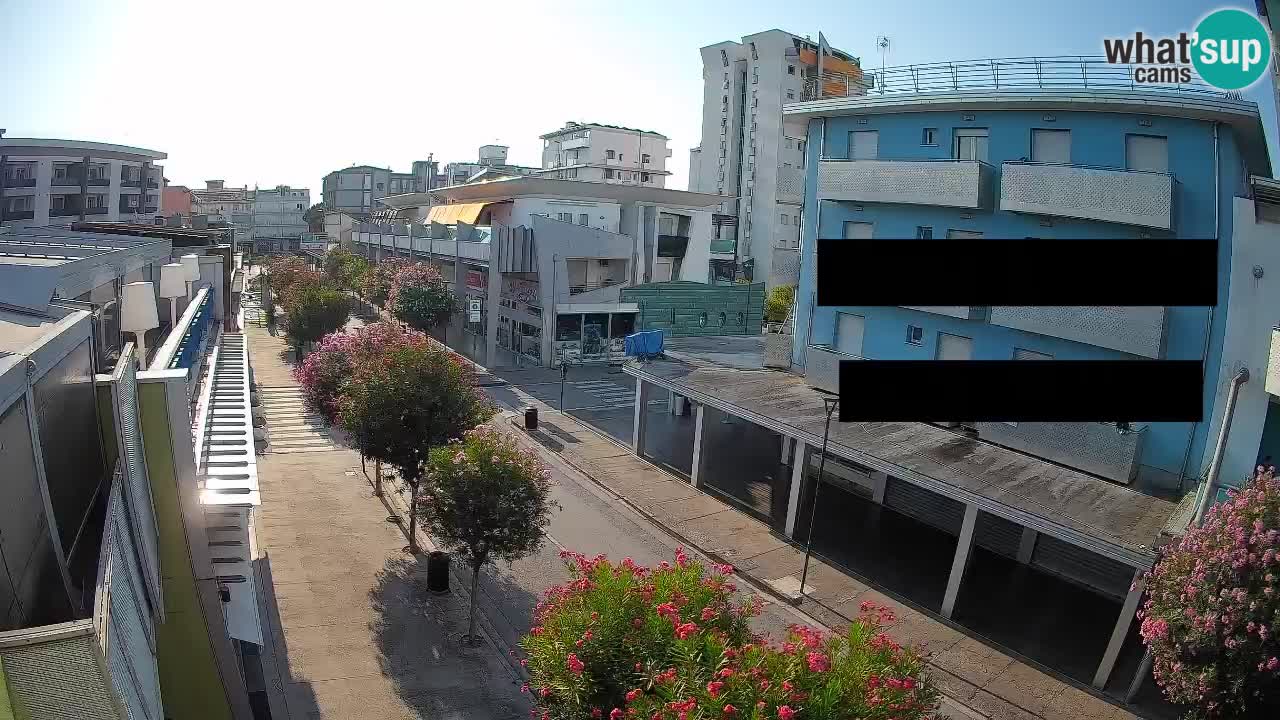 Webcam Paseo de Bibione – Viale delle Costellazioni en directo