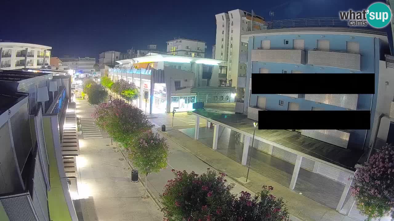 Bibione Promenade Webcam – Viale delle Costellazioni Live