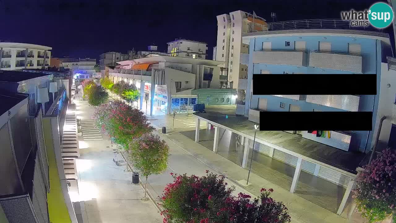 Bibione Promenade Webcam – Viale delle Costellazioni Live