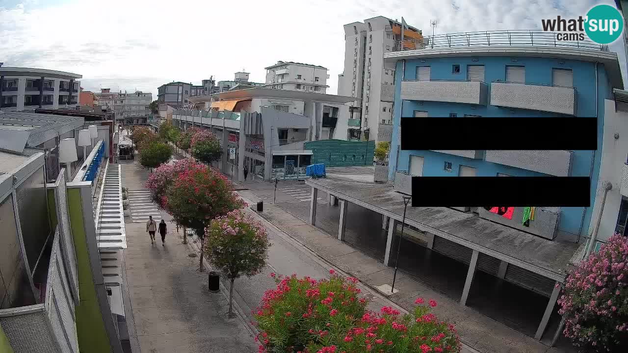 Webcam Promenade de Bibione – Viale delle Costellazioni en direct