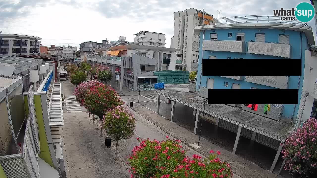 Webcam Paseo de Bibione – Viale delle Costellazioni en directo