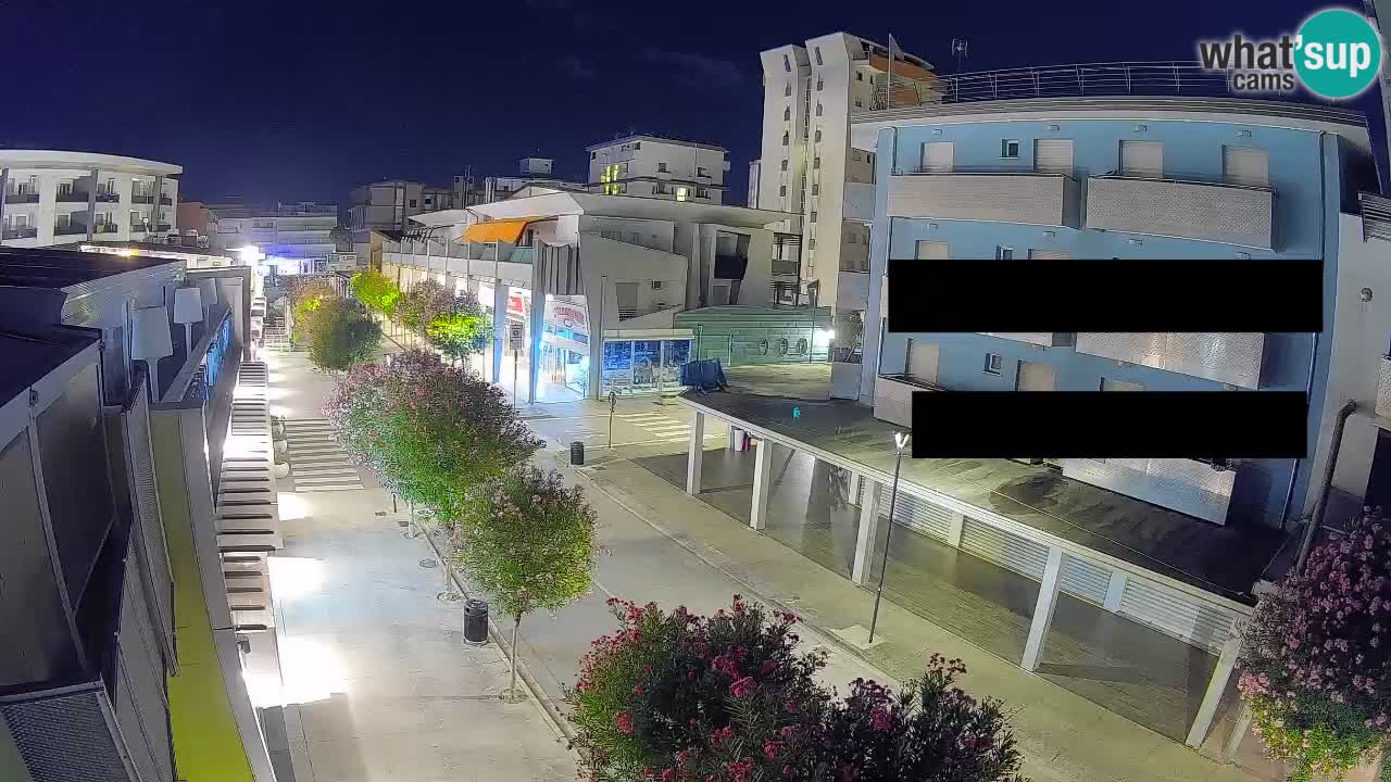 Bibione Promenade Webcam – Viale delle Costellazioni Live