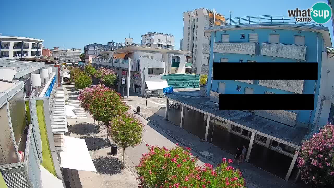 Webcam Promenade de Bibione – Viale delle Costellazioni en direct