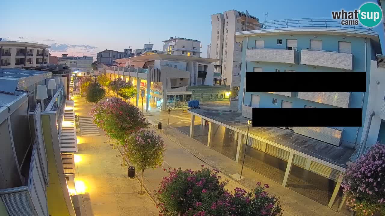 Bibione Promenade Webcam – Viale delle Costellazioni Live