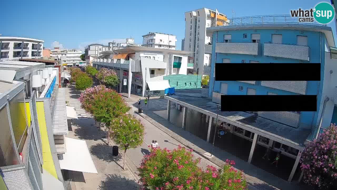 Webcam Promenade de Bibione – Viale delle Costellazioni en direct