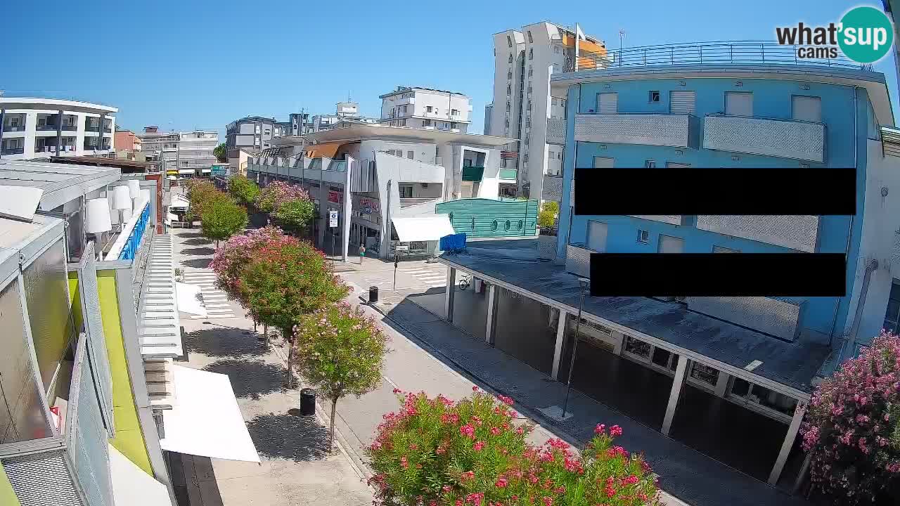 Webcam Promenade de Bibione – Viale delle Costellazioni en direct