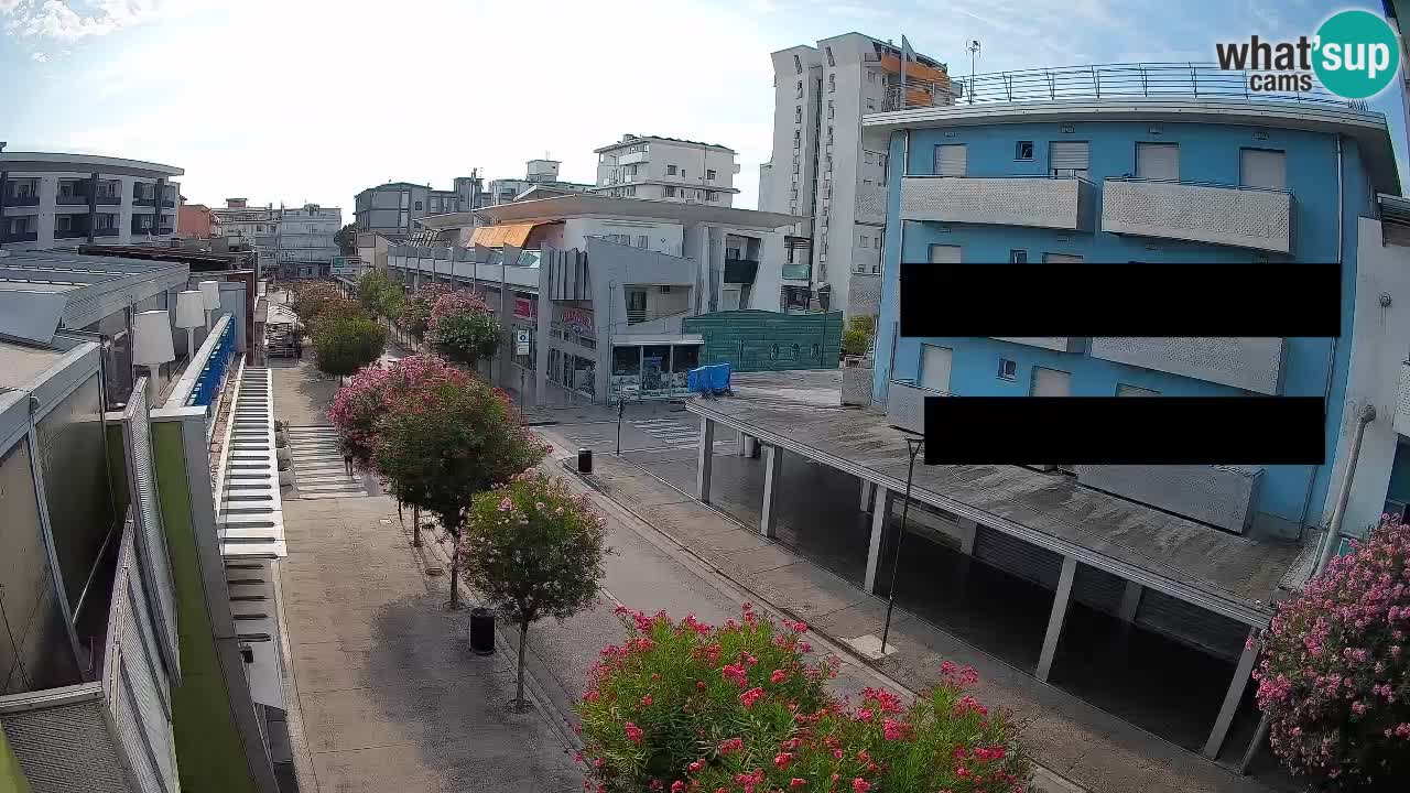Webcam Paseo de Bibione – Viale delle Costellazioni en directo