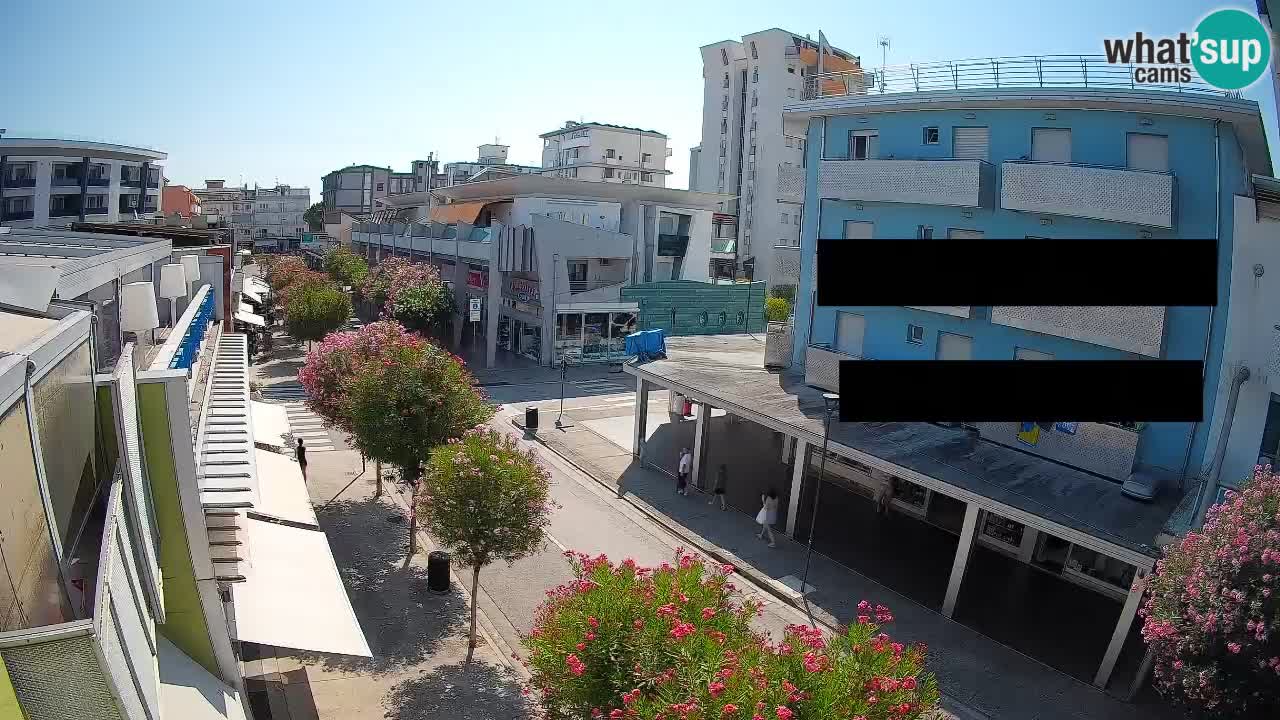Webcam Promenade de Bibione – Viale delle Costellazioni en direct