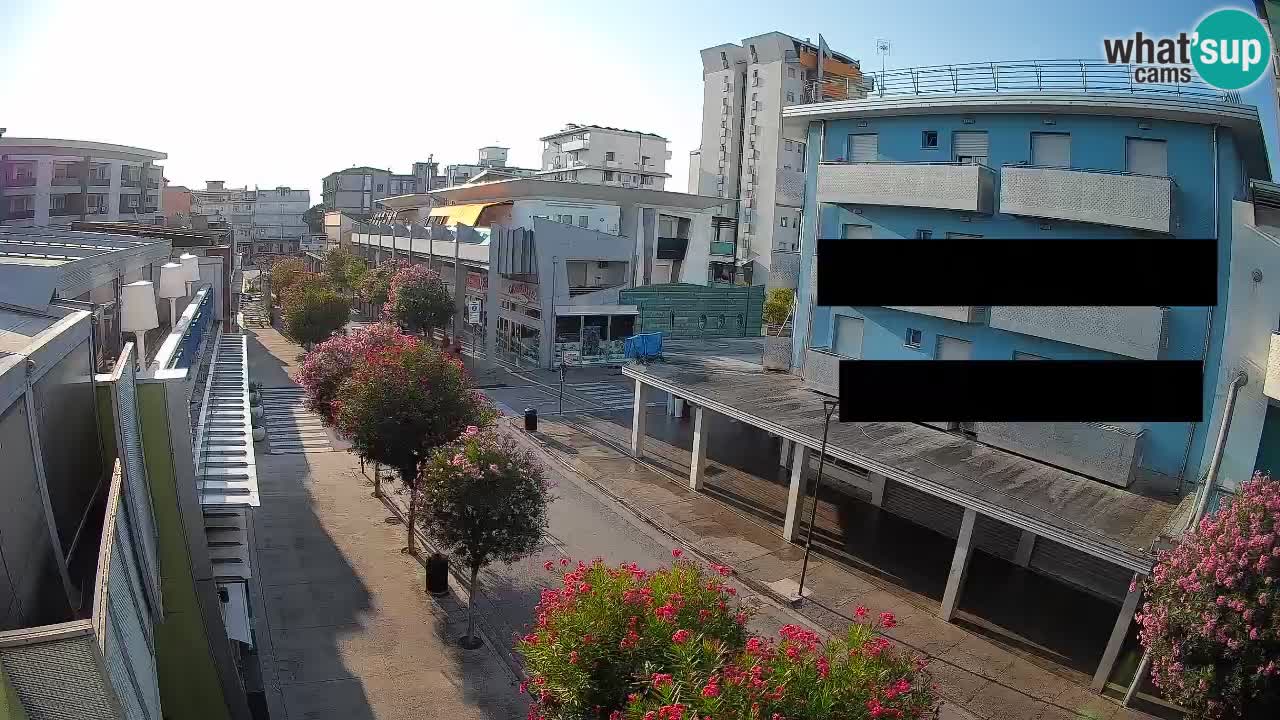 Webcam Promenade de Bibione – Viale delle Costellazioni en direct
