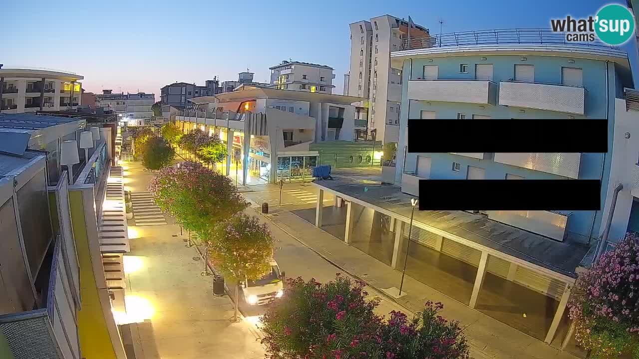 Bibione Promenade Webcam – Viale delle Costellazioni Live