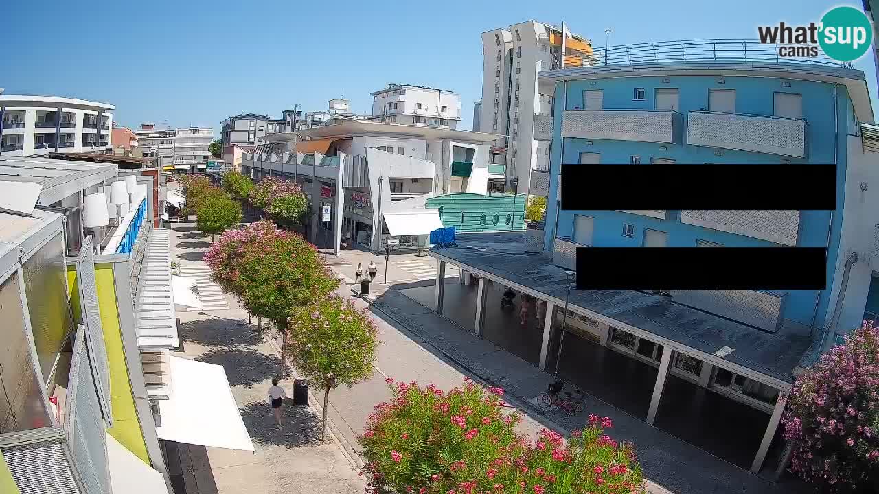 Webcam Promenade de Bibione – Viale delle Costellazioni en direct