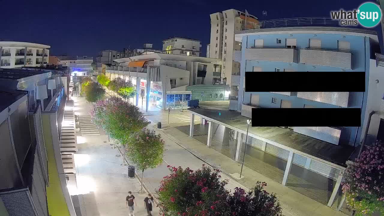 Bibione Promenade Webcam – Viale delle Costellazioni Live