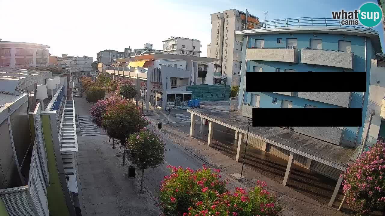 Bibione Promenade Webcam – Viale delle Costellazioni Live