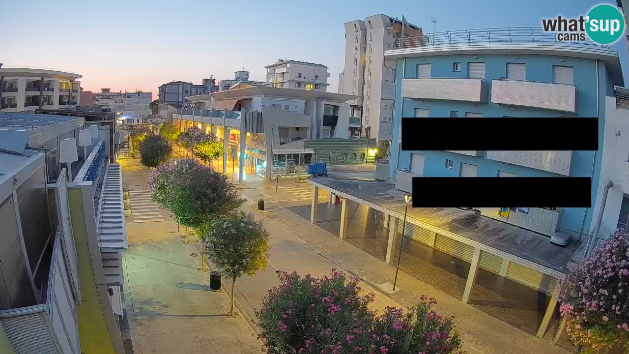 Bibione Promenade Webcam – Viale delle Costellazioni Live