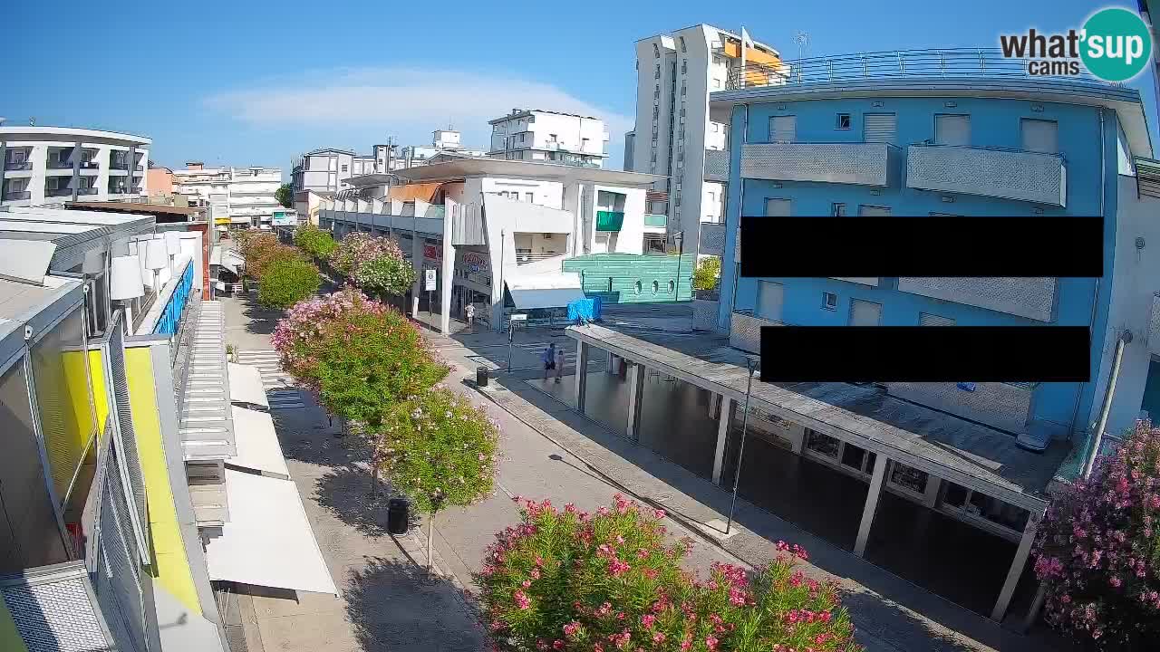 Webcam Promenade de Bibione – Viale delle Costellazioni en direct