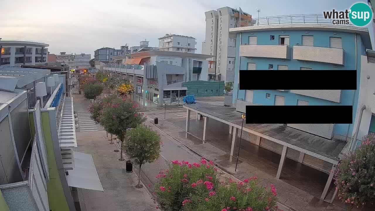 Webcam Paseo de Bibione – Viale delle Costellazioni en directo