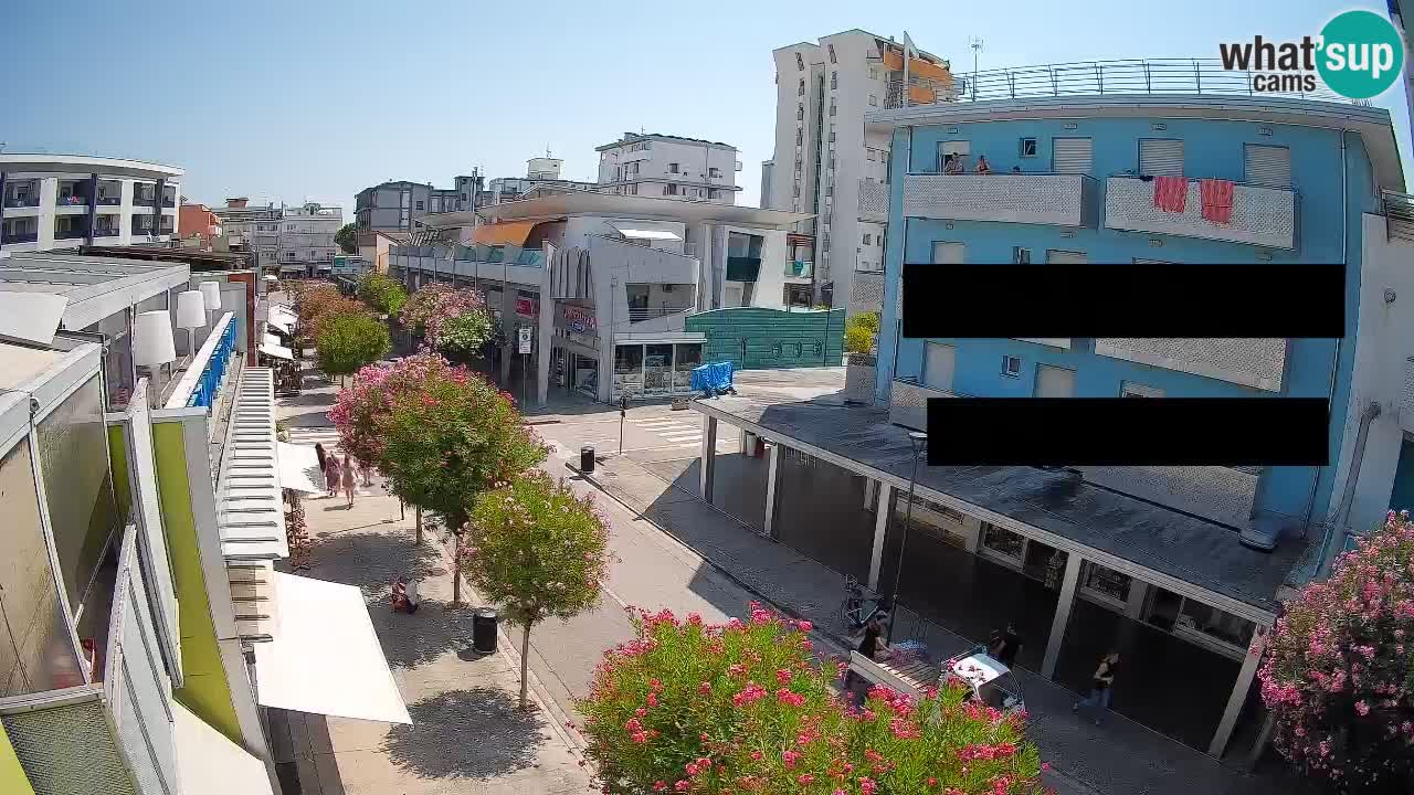 Webcam Paseo de Bibione – Viale delle Costellazioni en directo