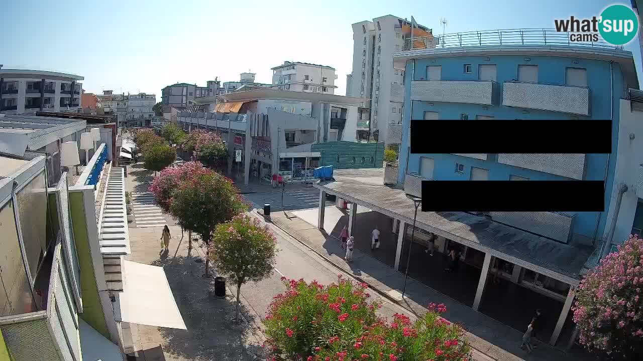 Webcam Paseo de Bibione – Viale delle Costellazioni en directo