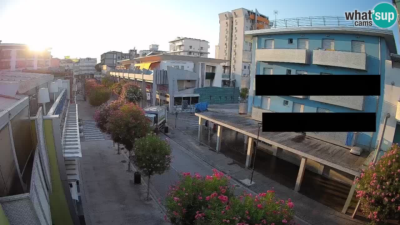 Bibione Promenade Webcam – Viale delle Costellazioni Live